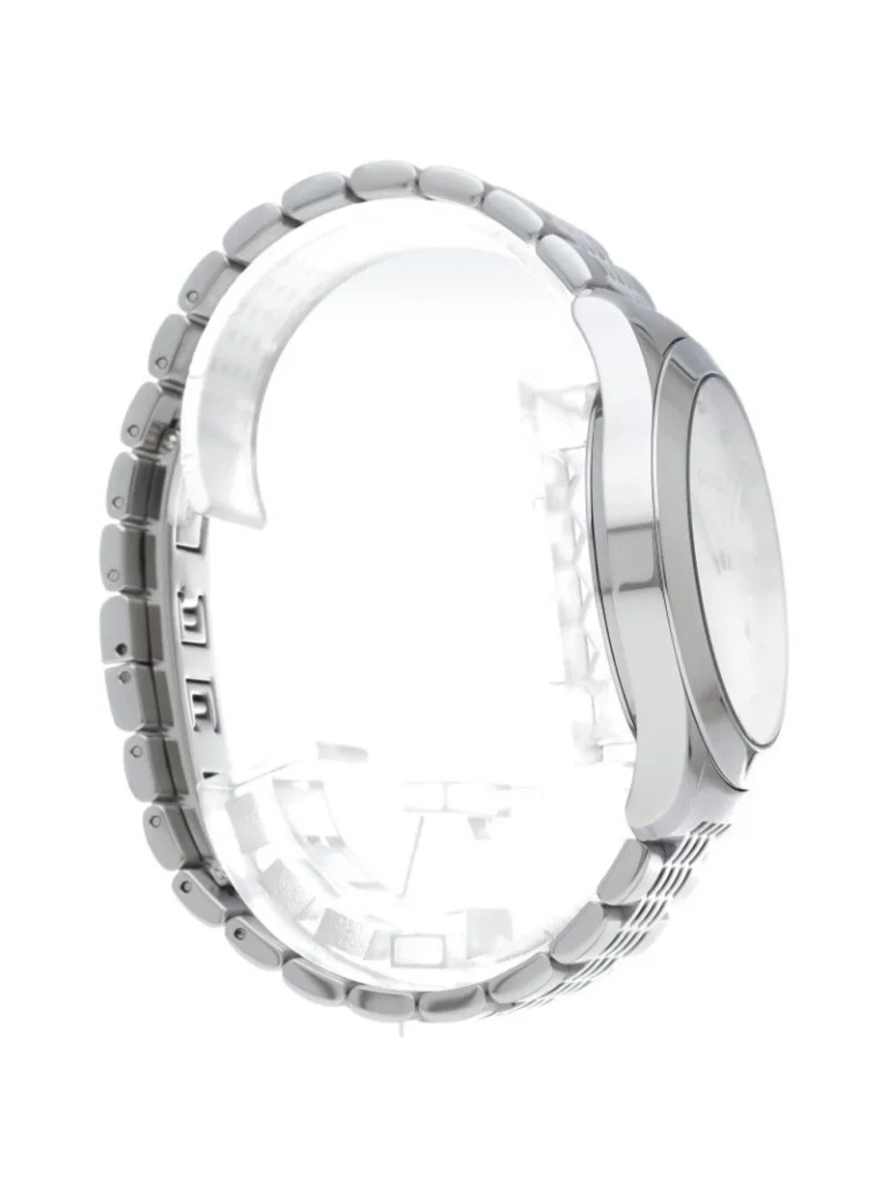 Gucci G-Timeless Mondo Watch Diamond 126.4 SS Silver
